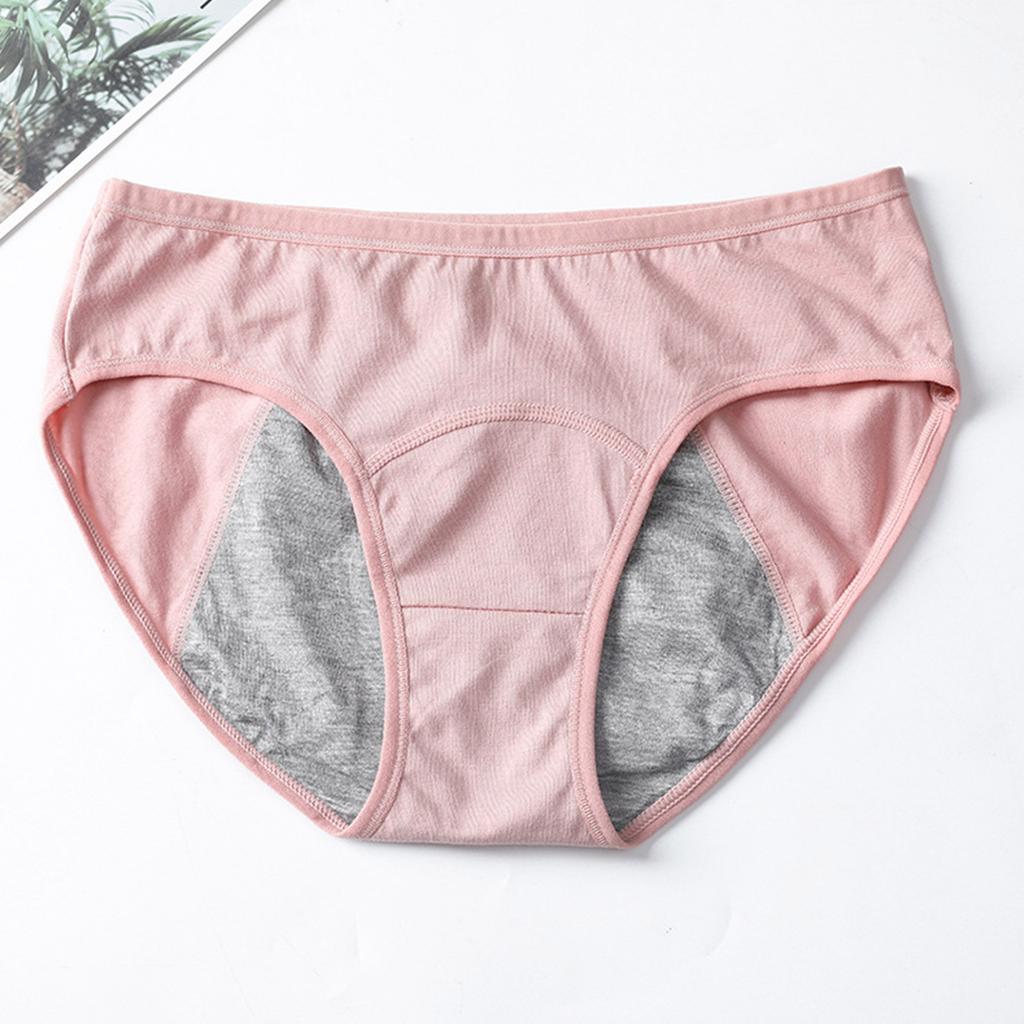 Teenagers Menstrual Panties Mid Waist Women's Panties Full Hip Panties