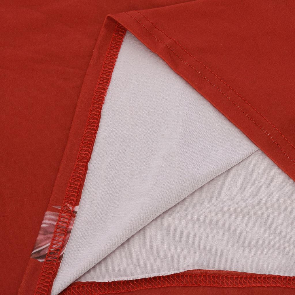 HNXC Летний женский повседневный топ-халтер с круглым вырезом и принтом