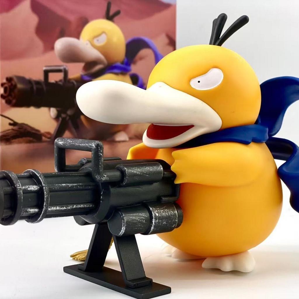 New Keda Duck Handmade Kamen Rider Keda Duck Knight Duck Limited Edition Gk Handmade Trendy Play Model Statue Ornament Gift