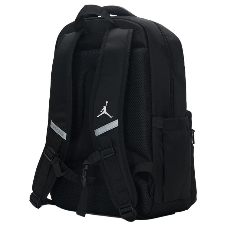 New Jordan Polyamide Backpack Medium Size Unisex Black JD2533057GS-001