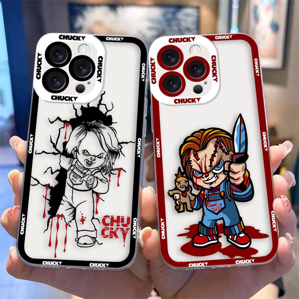 Прозрачный чехол для телефона Charles Lee Ray Chucky Doll Для VIVO Y400 Y100 Y75 Y51 Y50 Y36 Y35 Y28 Y22S Y21 Y20 Y19S Y17S Y16 Y15S Y04 Чехол