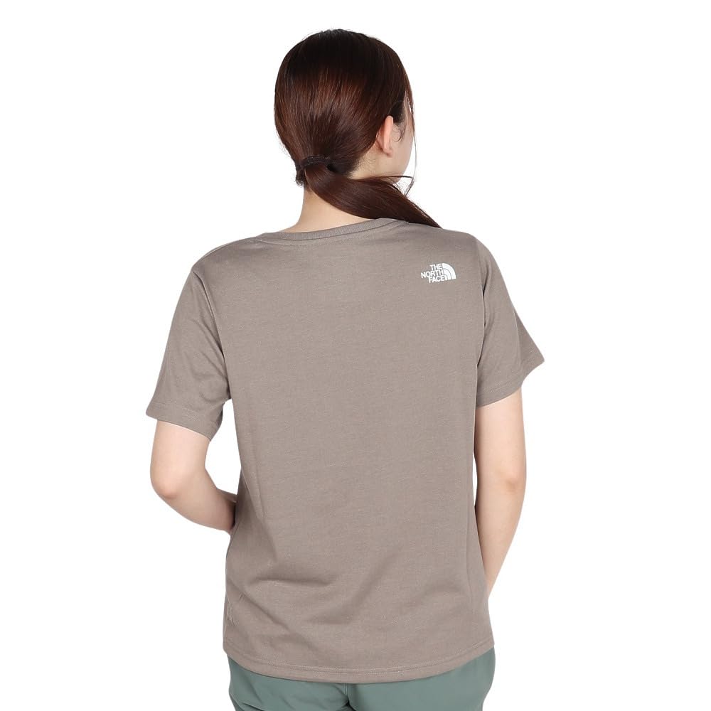 The North Face Short Sleeve Square Logo Pocket Mushroom Size S T-Shirt, Tee, Pattern,
