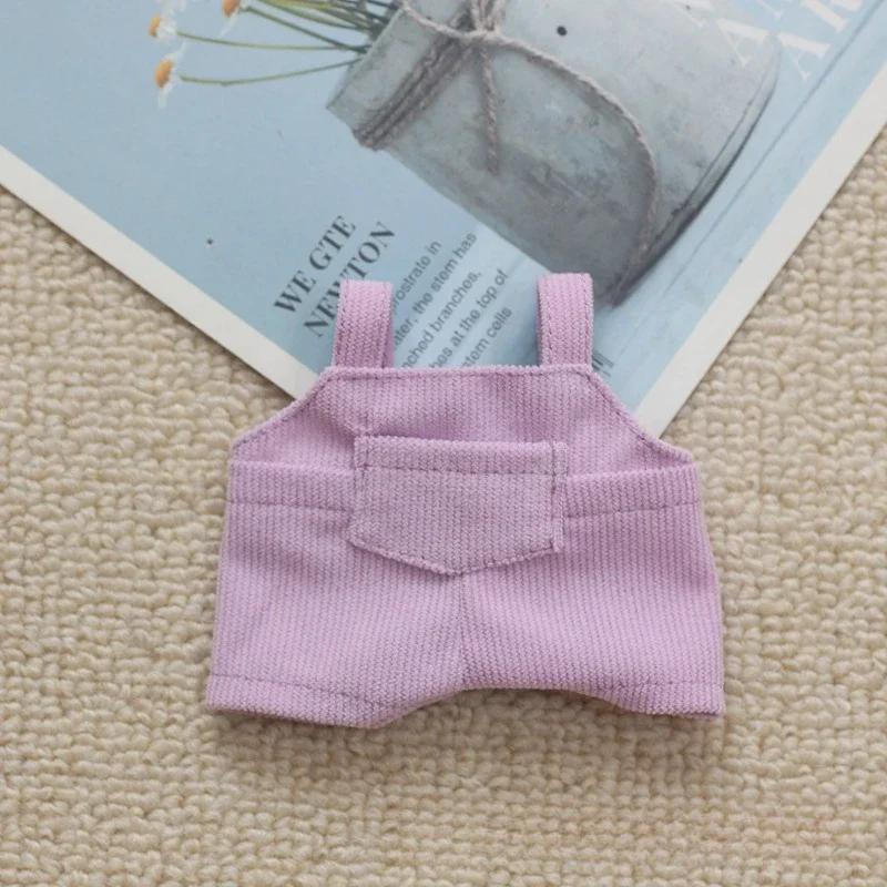 Мини Одежда для Куклы Наряд Аксессуары Для Korea Kpop Exo 15-17см Labubu Idol V1 V2 Карманный комбинезон Одежда Подарок