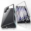 Подходит для Samsung S25u Magneto 24FE Чехол для мобильного телефона Анти-шпионское стекло Металлическая магнитная защелка Защита от падений