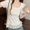 Navava U Neck Lace T shirT nT2350