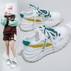 INS корейский стиль сетчатая поверхность низкая верхняя обувь для папы женская весна новая дышащая студенческая спортивная увеличивающая рост досуг K6711