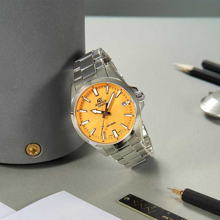 Casio Мужские часы EDIFICE Синие EFV-100D
