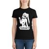 Trgt_Bullseye Футболка Графика Короткий Рукав Футболка Блузка Женская Одежда Черные Футболки Для Женщин