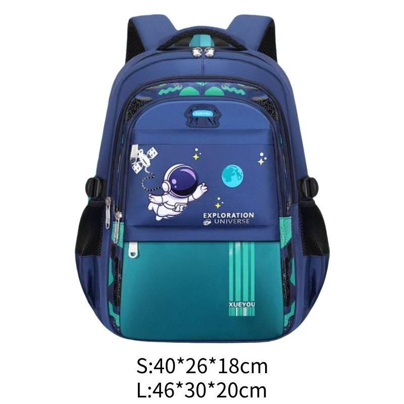 Вместительный школьный рюкзак «Астронавт», дышащая легкая ткань Оксфорд для мальчиков