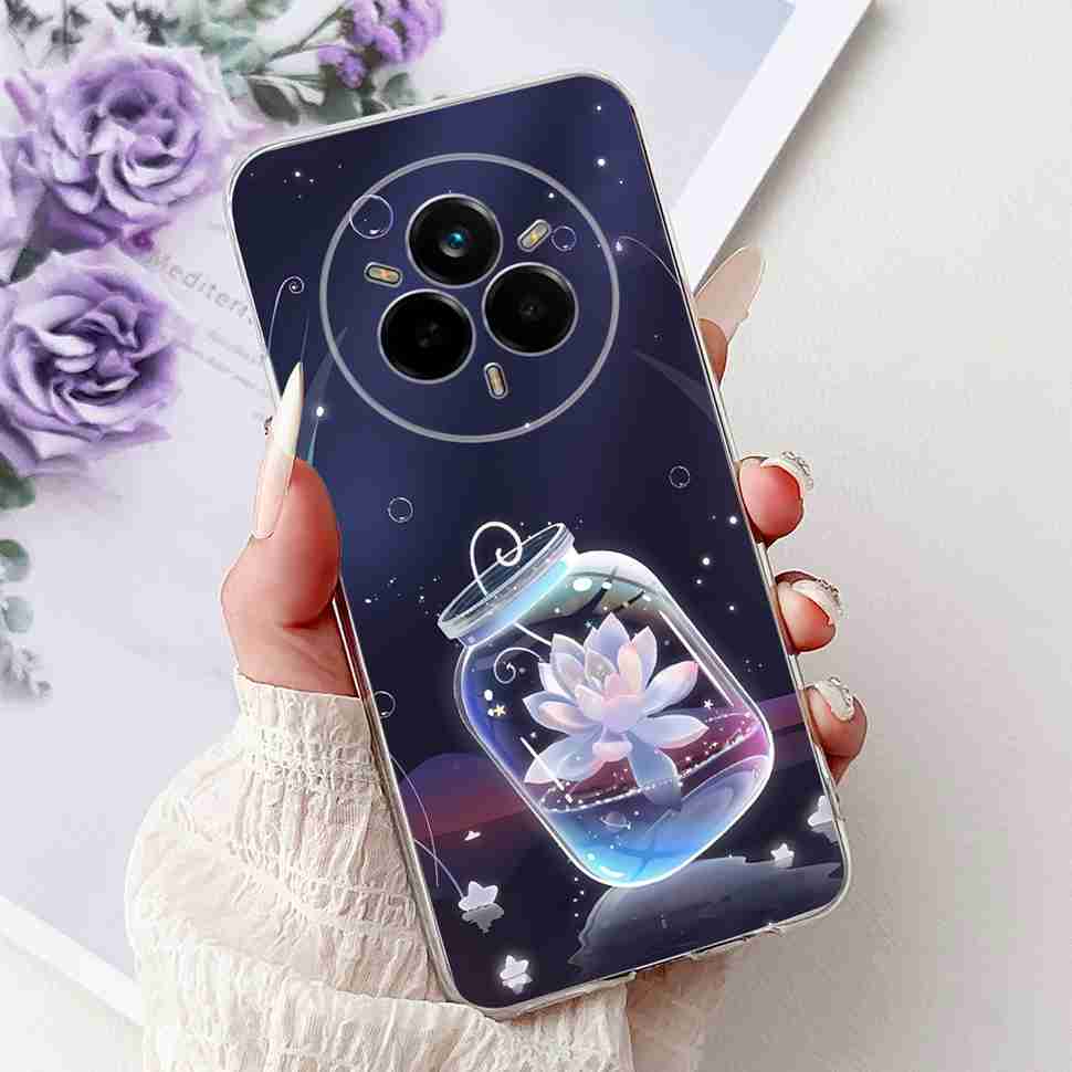 Чехол для Realme 14 Pro 5G RMX5056 Новый модный стиль Мягкий силиконовый чехол из ТПУ для Realme 14Pro+ 14Pro Plus 5G RMX5051 Защитный корпус-бампер