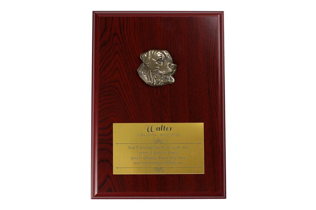 Rottweiler, Rott, Rottie I – Bas-relief of a dog, small decoration | Art-Dog