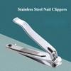Factory Carbon Steel Nail Clippers Single Portable Large Nail Clippers Household Rotary with File Nail Clippers Manicure Tools
