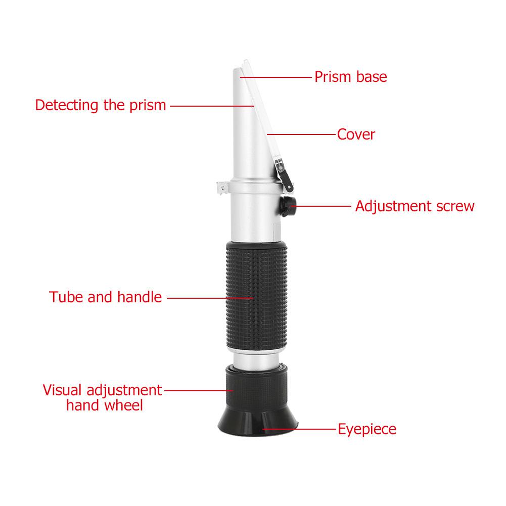 1.000 1.130 Wort Specific Gravity Refractometer Beer Fruit Juice Wine Sugar Test