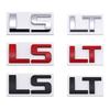 3D Металлический Значок Логотип Буквы LT LS для Заднего Багажника Автомобиля Наклейки Декаль для Silverado Colorado Corvette C8 Авто Стайлинг
