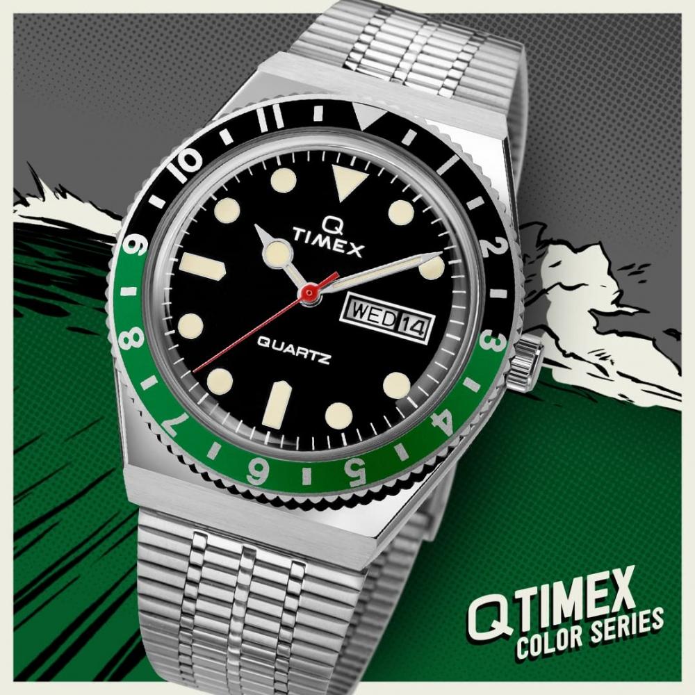 TIMEX Часы TIMEX Q TW2U60900 мужские серебристые