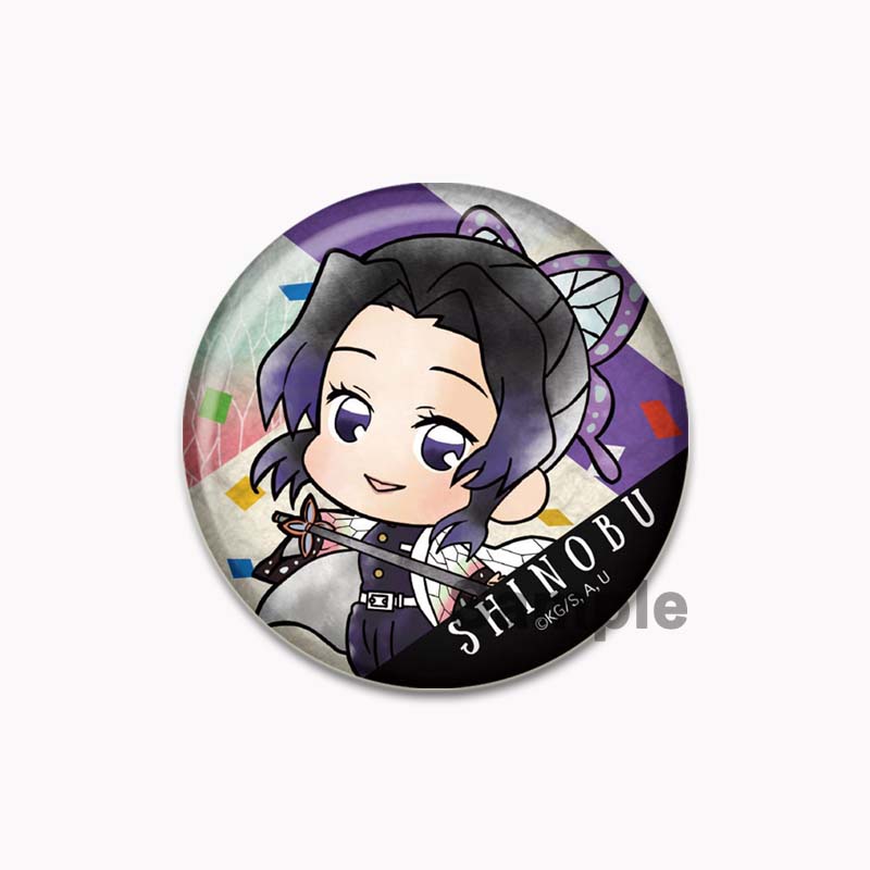 32/44/58 мм Kamado Tanjirou Hashibira Inosuke, мультяшные булавки, Kochou Shinobu Kamado Nezuko Agatsuma Zenitsu, значки, аниме, броши «Убийца демонов»