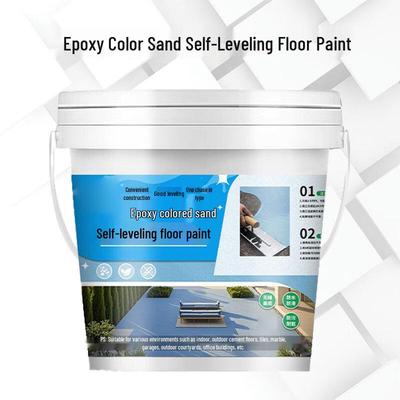 Самовыравнивающаяся краска для пола Datu Epoxy Color Sand
