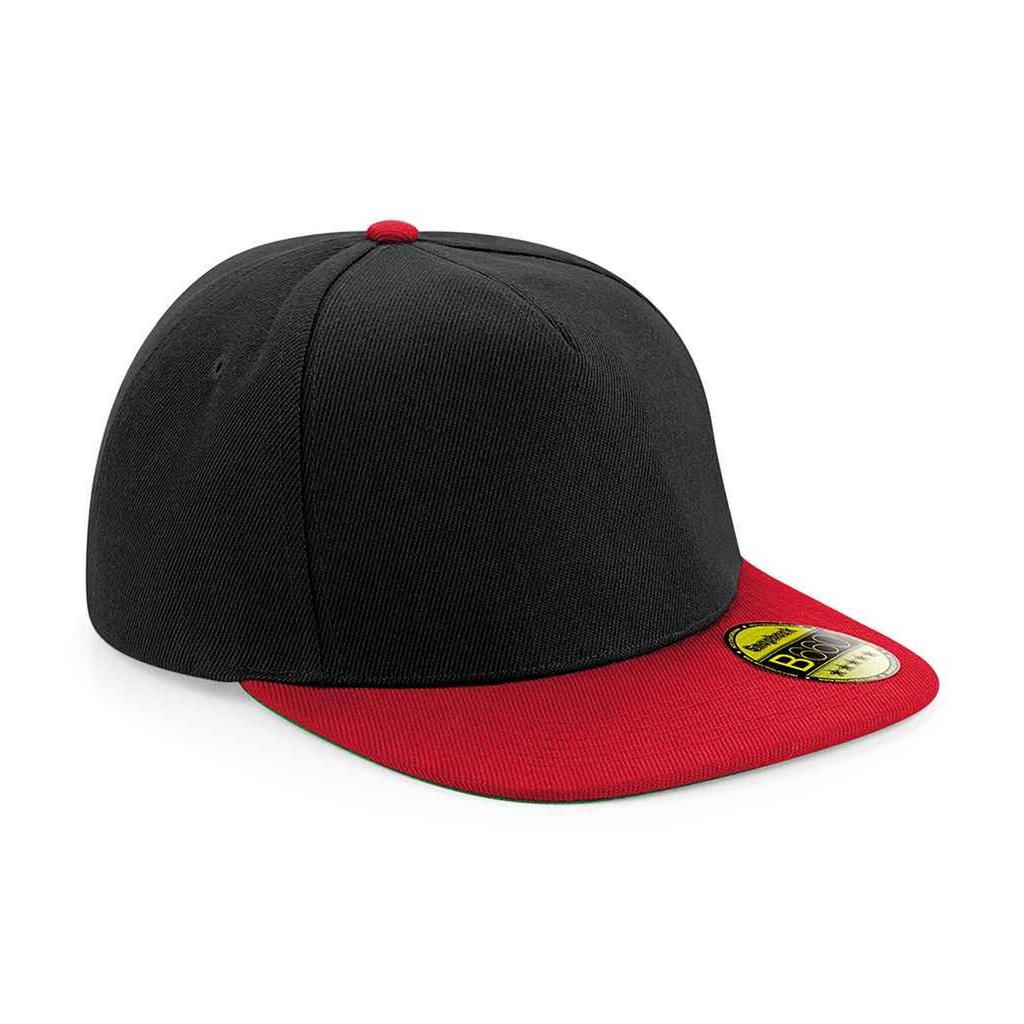 Beechfield Оригинальная кепка Snapback с плоским козырьком