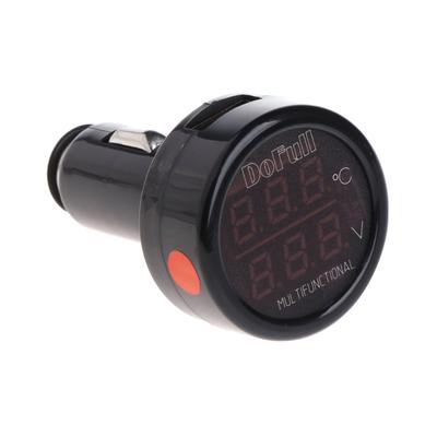DC 12V 24V Авто Мотоцикл Лодка Вольтметр Светодиодный Дисплей Цифровой Вольтметр Дисплей Вольтметр Панель Вольтметр Монитор Датчик