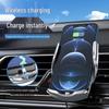Хит продаж Беспроводная зарядка Автомобильный держатель для телефона с зажимом для вентиляционной решетки