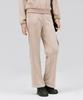 CHASECULT Women'S Brushed Wide Warm-Up Pants - Beige