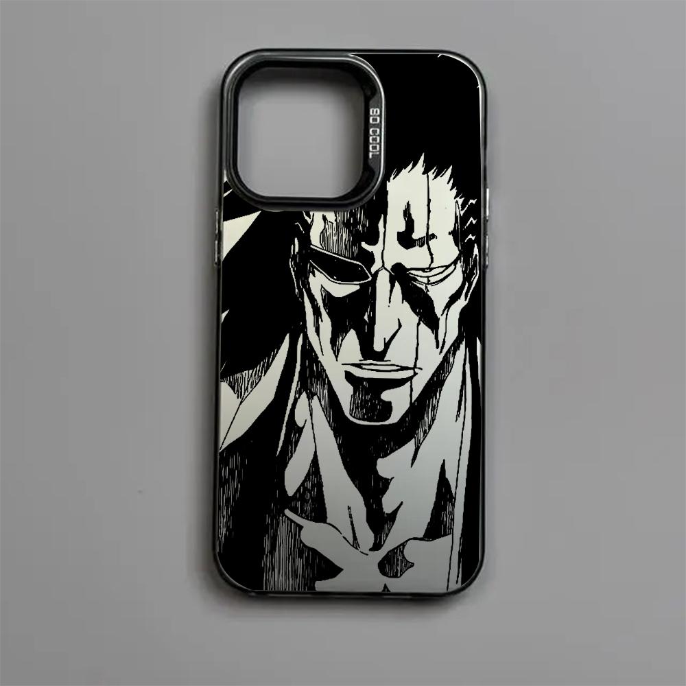 Чехол для телефона BLEACH Anime для iPhone 16e 16 15 14 13 12 11 mini Pro Max X XR XSMAX 8 7 Plus, противоударный, матовый задний чехол