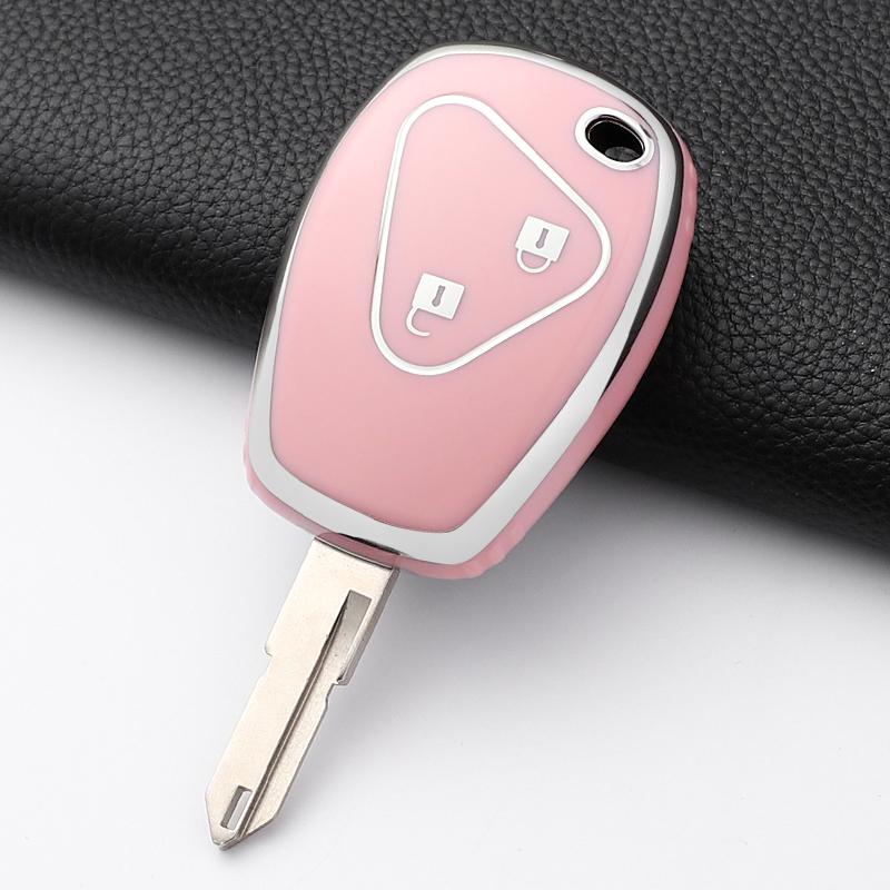 Модный чехол-оболочка из ТПУ для автомобильного ключа-брелока для Renault Megane Modus Espace Laguna Duster Logan DACIA Sandero Fluence Clio Kangoo