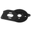 RC Aluminum Alloy Motor Fixing Mount Heat Sink Plate for LOSI  T 2.0 2  1Celsius18 RC Truck(Black )