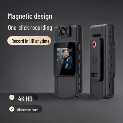 Мини HD WiFi Видеокамера с Клипсой для Кармана для Влоговых Записей на Улице