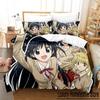 3D Printing Anime Kawaii School Rumble Bedding Set Single Twin Full Queen King Size Bed Set Adult Kid Bedroom Duvet Cover Sets