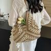 Holiday Straw Bag Handbag Women New Vintage Weaving Chic Beach Bag Female Retro Sea Vacation Shoulder Bags