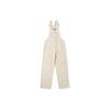 Solid Color Mid Waist Straight Leg Overalls Women Overalls Off-White VN000G9S7VJ