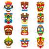 Theme Mask Hawaiian For Halloween Party Decorations Role Play Stage Performance