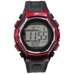 ALIAS Men's Radio-controlled Solar Digital 10ATM WWBE23RCSOL02 Wrist Watch