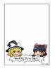 Протекторы для карт Chara Matte Sleeve Guard Touhou Project Не торопись (№MTG009)