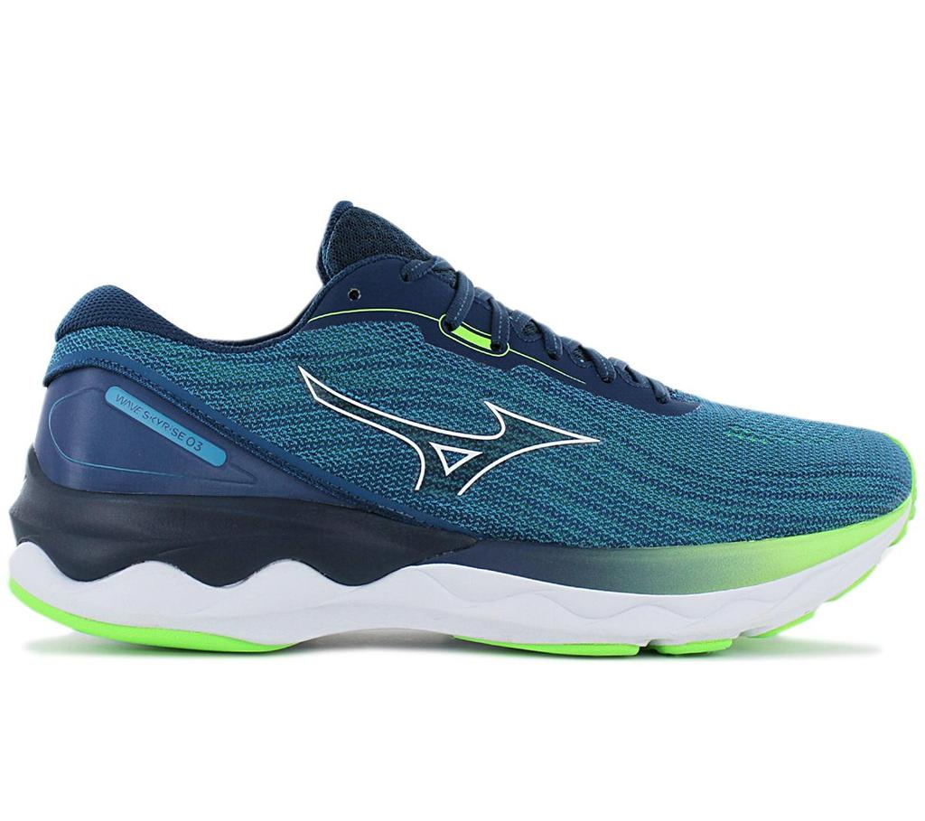 Mizuno Wave Skyrise 3 - Мужские кроссовки синие J1GC220901 ОРИГИНАЛ