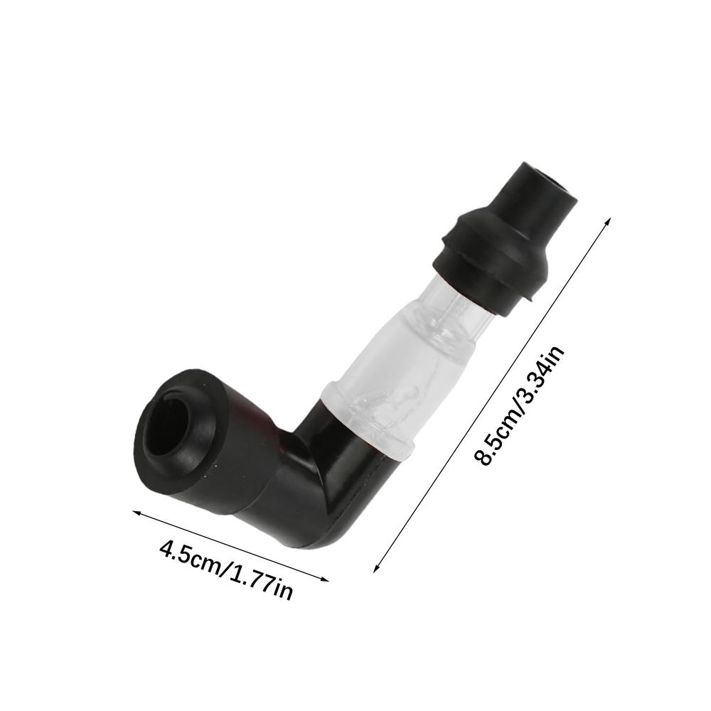 Мотоциклетный флеш-колпачок свечи зажигания 90 градусов, резисторный колпачок свечи зажигания для мотоцикла для мотокросса, колпачок-крышка для флеш-свечи зажигания