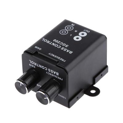 Автомобильный аудиорадиоусилитель Сабвуфер Бас RCA Удаленная ручка регулировки громкости