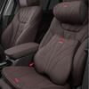 For Hyundai Tucson GDI i20 i30 Solaris Auto Logo Head Rest Accessories Car Headrest Lumbar Support Pillow Waist Backrest Cushion PP19