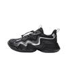 Li Ning Kids Sports Lifestyle Series Synthetic Leather Alien Fashion Comfortable Versatile Rebound Casual Shoes Kids Casual Shoes Black YKCV250-1