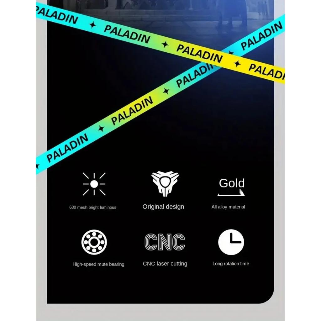 Fidget Spinner Metal Cool Luminous Fingertip Gyro Set EDC Stress Relief Toys Hand Spinner Gift for Adults Children