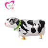 Decoration Decor Farm Shower Wedding Walking Baby Animal Foil Balloon Birthday Party Cow Shaped