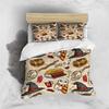 Classic Movie Elements Patterns Comforter Bedding CollectionDuvet Cover Bed Collection Quilt Cover PillowcaseKing Queen Size Bedding Collection
