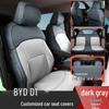 Всесезонные льняные чехлы на сиденья автомобиля для BYD D1 - Полное покрытие