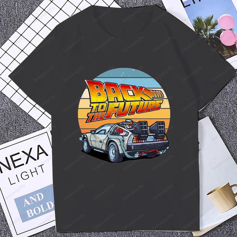 Unisexs Clothing Doc Brown Back To The Future Back To The Future 121 Gigawatts Fun Tops Tee T Shirt Loose Tops TShirt