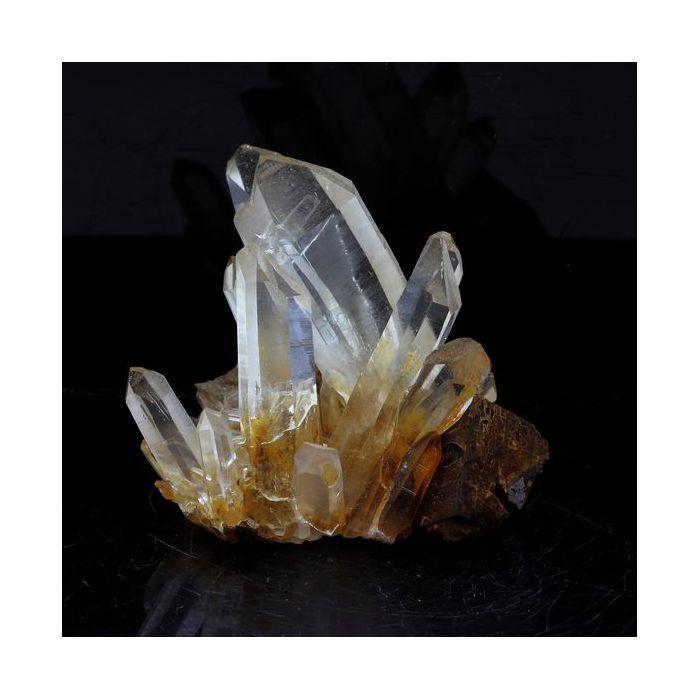 Pierres et Minéraux. Quartz + Siderite. 92.5 ct. Allevard, Isère, France.