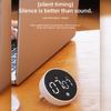 Digital Productivity Timer Magnetic Count UpDown Function Rechargeable Clock with Stand and Large