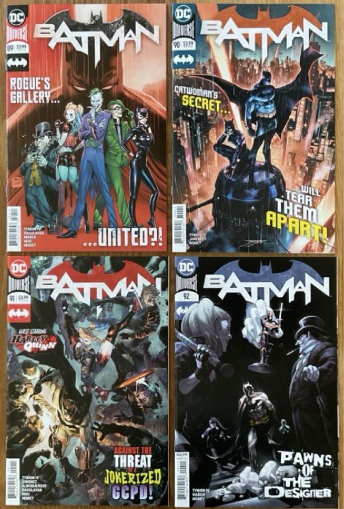 [Б/У] Бэтмен 89-92 Панчлайн первое появление американский комикс лиф 4 тома