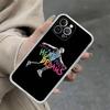 Музыка Луны Группа Coldplay Для IPhone 11 12 13 14 15 16 17 Pro Max Plus 13 Mini Силиконовый Мягкий Прозрачный Задник