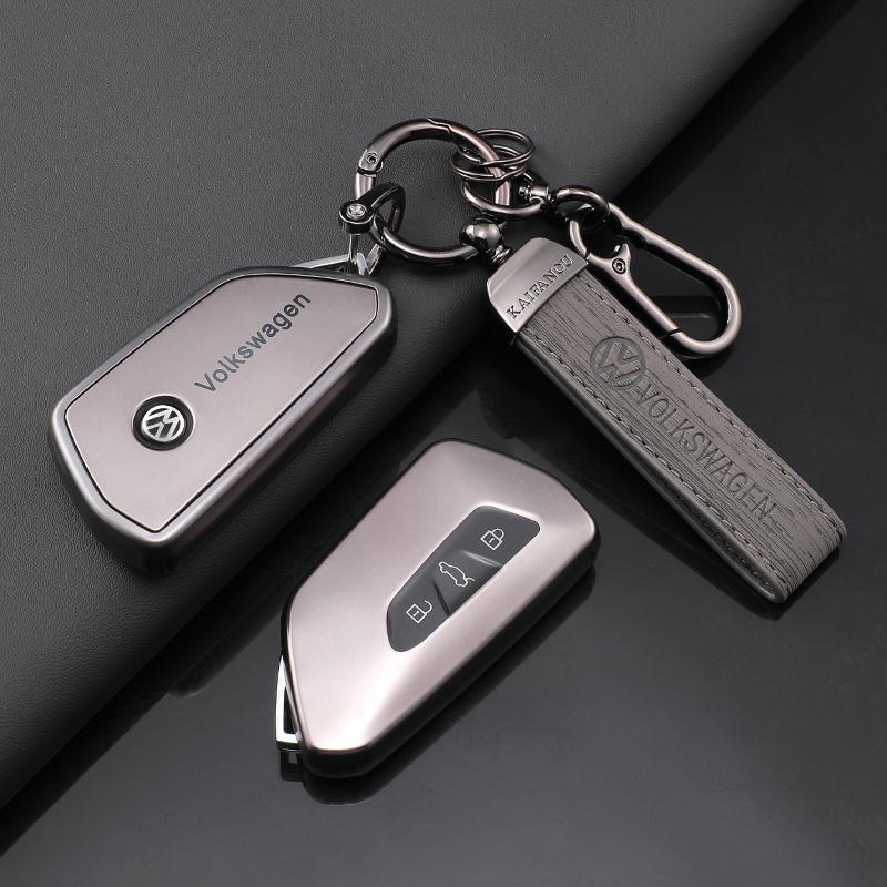HAT1 Fashion TPU Car Smart Remote Key Fob Case Cover Protector Shell Bag For VW Volkswagen Golf 8 MK8 2020 Keyless Keychain Accessory